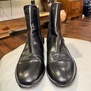 Women’s Black Frye Leather Boots Size 10 Ankle boot